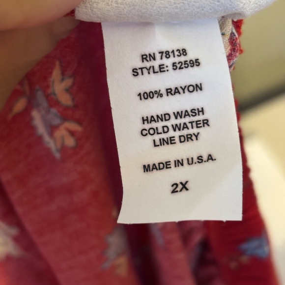 Vintage 90s Heritage Midi Skirt | 2x Plus Size | Grandmacore Quiet Luxury - Picture 13 of 14